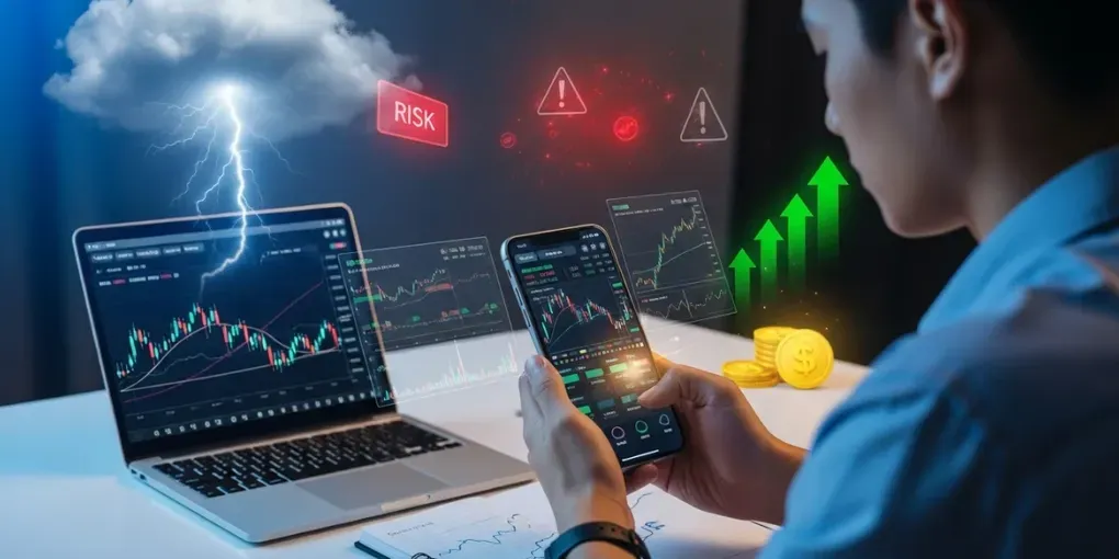 Day Trade no Celular: É Possível Ganhar Dinheiro? Riscos e Estratégias